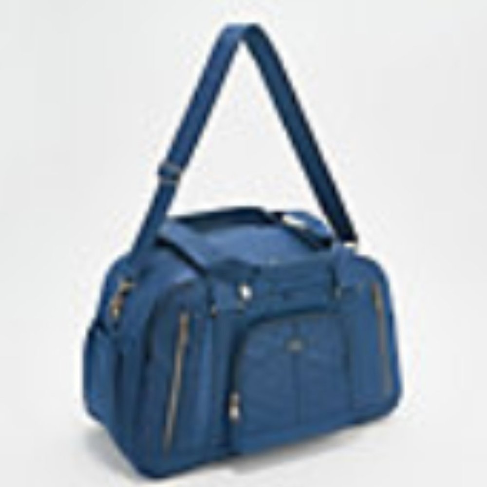 Lug Quilted Duffel Bag - Propeller 2 - Navy Blue